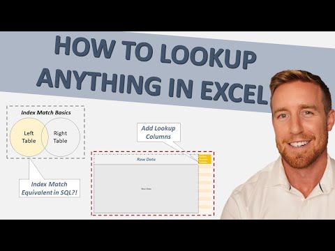 Add Lookups in Excel (INDEX MATCH EXPLAINED)