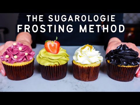 I invented a new way to make buttercream no dyesmoothless buttery