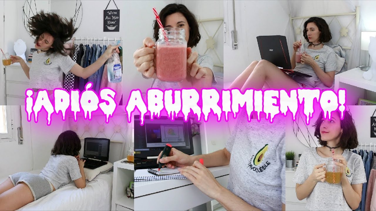 QUÉ HACER CUANDO ESTÁS ABURRIDO EN CASA · Crisisbeauty