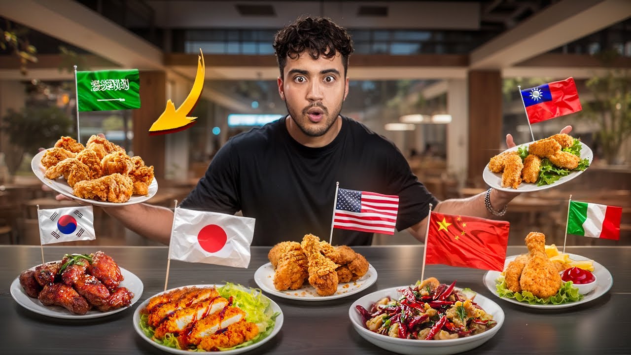 جربت أغرب أنواع دجاج مقلي في الصين 🍗