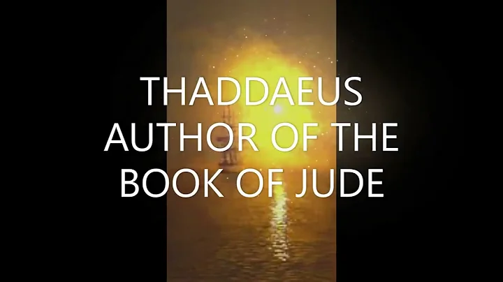THADDAEUS THE DISCIPLE AUTHOR OF JUDE