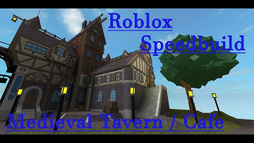 ROBLOX STUDIO SPEED BUILD / Medieval Tavern / Cafe