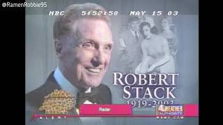 Robert Stack's Death Announced - NBC Nightly News