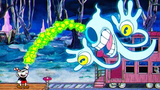 Cuphead - All Bosses With Ultra BIG Chaser