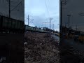 ВЛ80К-582 с грузовым поездом на перегоне Вишнёвое-Боярка