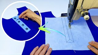 Sewing Secrets And Tricks Best Technique For Sewing Lover How To Make Perfect Placket Easy Way
