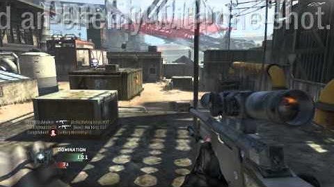 Black Ops Across Map No Scope
