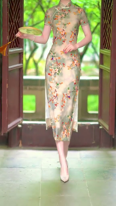 Chinese Qipao Dress, Shanghai Tang Cheongsam #qipaodress #qipao #cheongsam #cheongsamdress