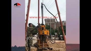 Energy Efficient Soil Investigation Portable Core Drilling Rig and water drilling rig