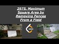 Solving Leetcode Daily 2975. Maximum Square Area by Removing Fences From a Field in Python