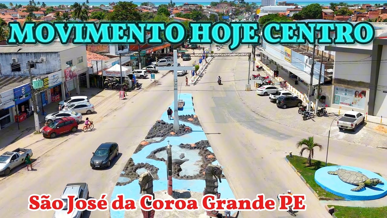 Hoje O Movimento No Comércio E Na Cidade De São José Da Coroa Grande PE Esta Bem Movimentado