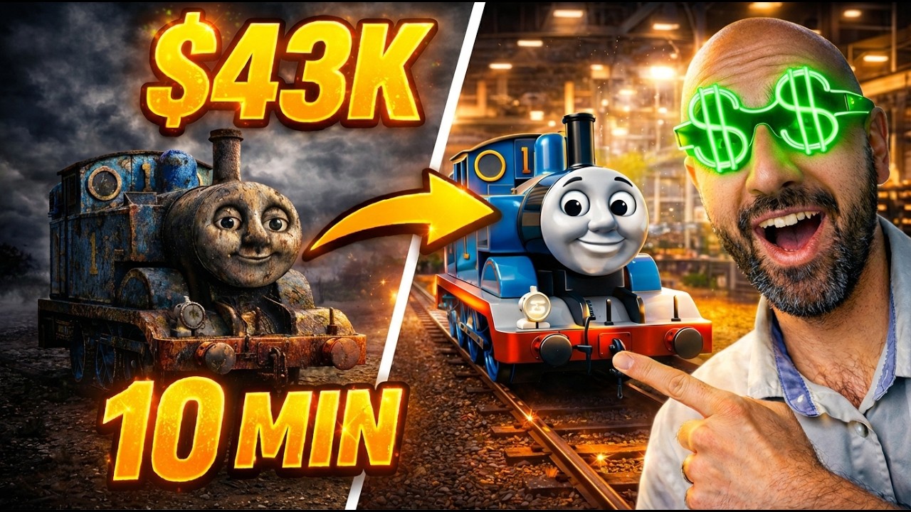 I Cloned a Car Restoration AI Video Making $43K/Month in 10 Minutes! (FULL Tutorial)