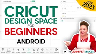 How to Use Cricut Design Space in 2023 on Android Tablet or Phone! (Cricut Kickoff Lesson 3) screenshot 2