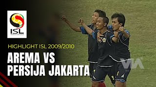 Arema Vs Persija Jakarta  Highlight Isl 20092010