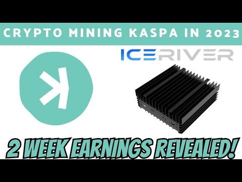 ICERIVER KS0 2 Weeks Review Kaspa Mining in 2023 Kaspa ASIC #cryptomining #kaspa