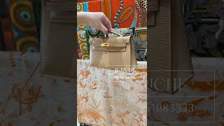 Unbox Hermes Kelly Pochette Collection