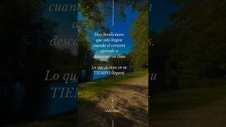 Hay Bendiciones que sólo llegan cuando descansas en Dios #amdpsic #mindset #frases #psychology
