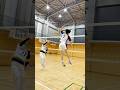 I tried a crazy quick attack😳 #volleyball