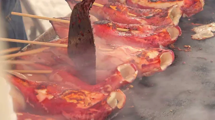 Grilled squid - Fushimi Inari - japanese food