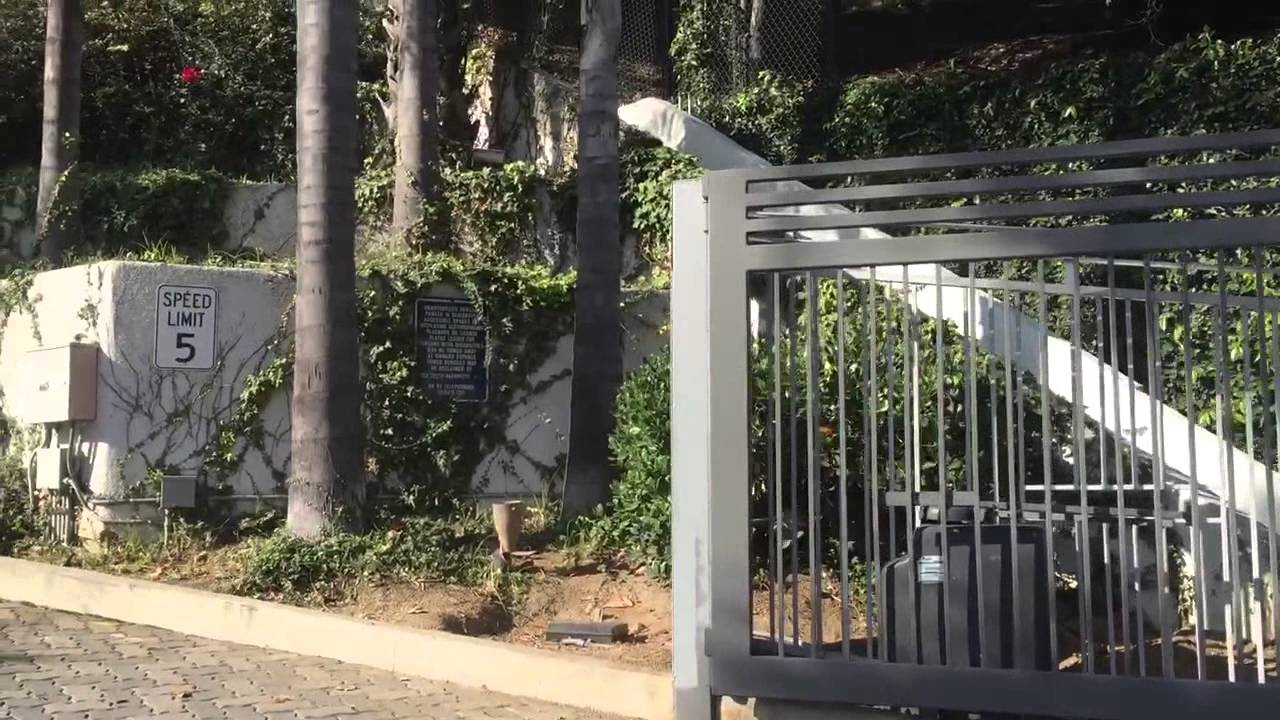 Pillars for commercial gates.