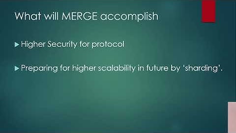 Myth & Facts about Ethereum MERGE