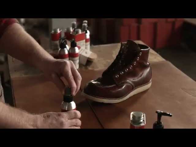 red wing oil tanned leather care