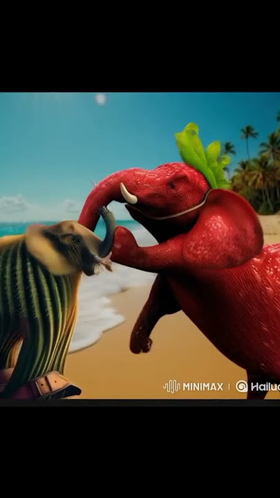 Lirili larilla vs Strawberry elephant #phonk #ai #strawberryelephant #lirililarilla  #fight