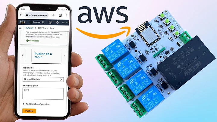 IoT Industrial Automation using Amazon AWS IoT Core & ESP8266 - DayDayNews