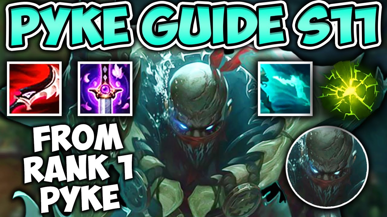 Pyke Build Guide 11 2 Hanjaro S Pyke Support Your Way To Challenger League Of Legends Strategy Builds