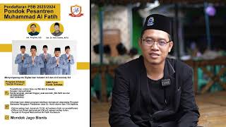 PENERIMAAN SANTRI BARU PONPES MUHAMMAD AL FATIH KARTASURA