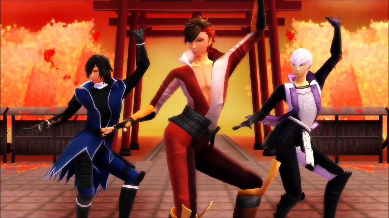 MMD Basara Get Up & Move