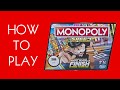 How To Play Monopoly Speed Board Game By Hasbro