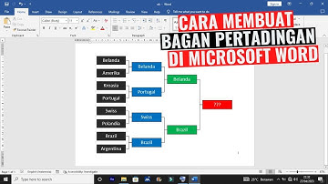 Cara Membuat Bagan Pertandingan di Microsoft Word