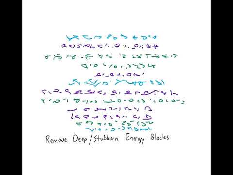 Light Language: Remove Deep/Stubborn Energy Blocks