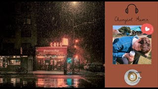 [ASMR] Chanyeol confessing to you in a cafe during a rainy night | Collage AU screenshot 4