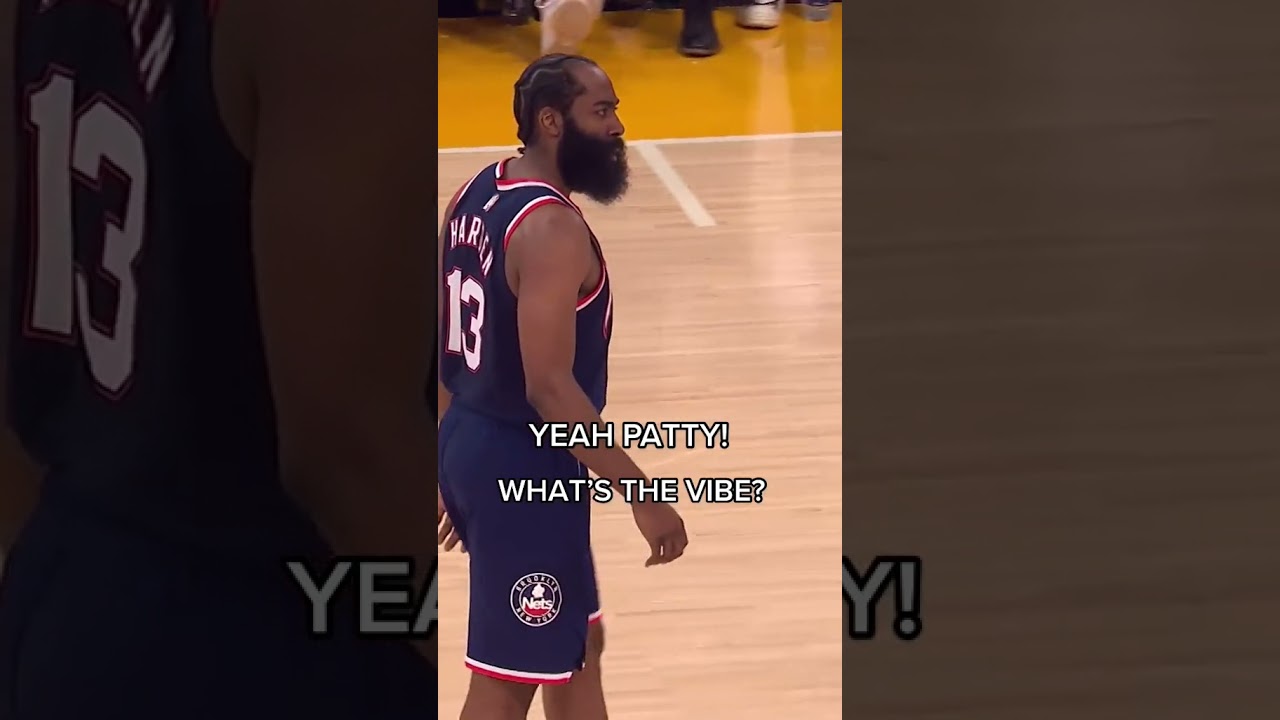 Harden Mic'd Up Hyping Up Patty Mills