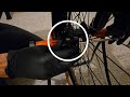 Caliper adjustment to remove rubbing noise
