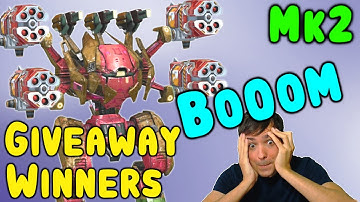 New VORTEX TYPHON BOMBER & Giveaway Winners War Robots Gameplay WR