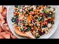 Hearty Kale Salad with Chipotle Pecan Pesto | Minimalist Baker Recipes