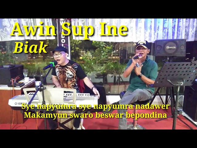 Awin Sup Ine live Cover Paulus = lagu Papua / Biak class=