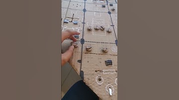 777 overhead panel (part 2)#777#cardboard#cockpit