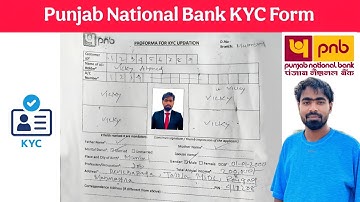 Punjab National Bank KYC Form Kaise Bhare 2025 | PNB KYC Form Fill Up Kaise Kare | Tech Frack