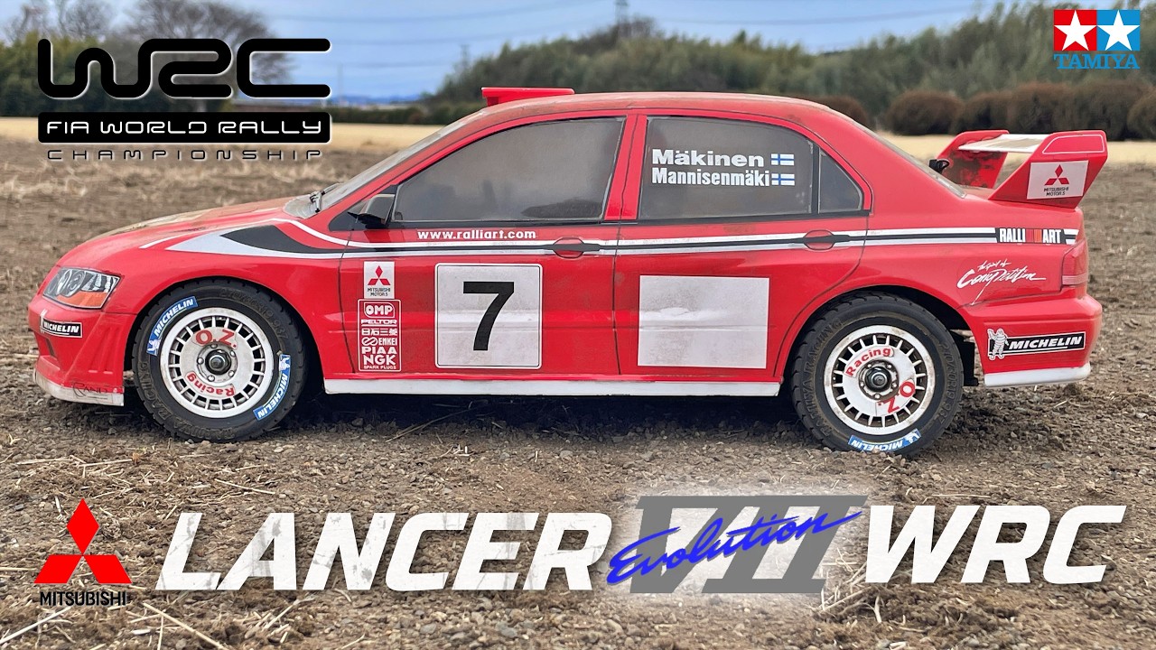 三菱WRC復活】タミヤTT-02ランエボⅦ WRCが欲しくなるビデオ WANT TT