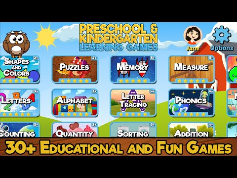 Preschool Kindergarten Games