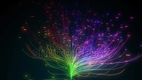Big data cloud computing internet of things IOT AI network technology - render