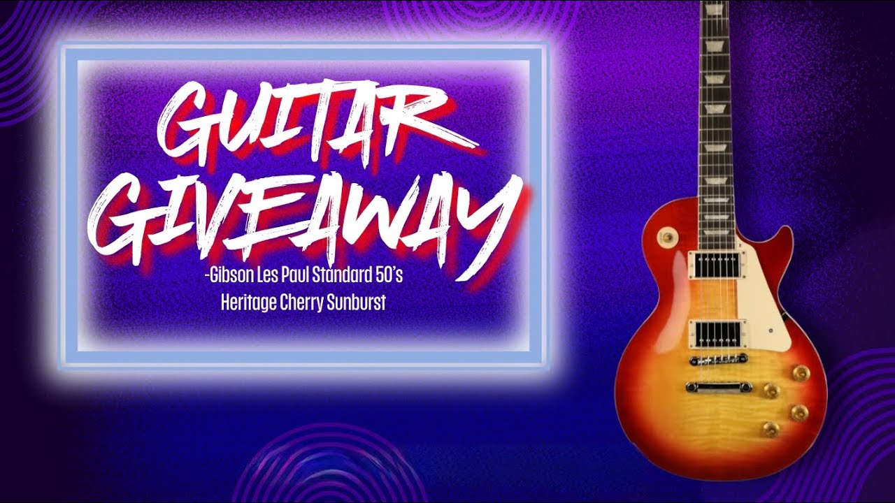 We Are Giving Away a Gibson Les Paul! Demo & How To Enter - YouTube