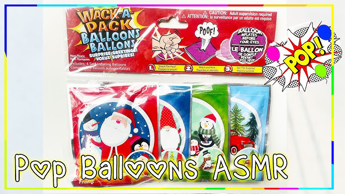 Zach Reviews Dollar Tree's $1.25 Wack-A-Pack Balloons (Christmas Ornaments)  The Movie Castle 