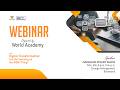 Free Webinar on " Digital Transformation: Are You Focusing on the RIGHT Thing?”