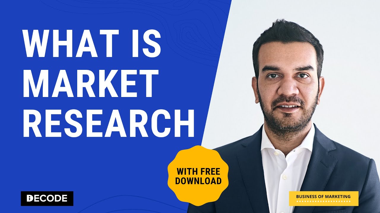 what is market research youtube