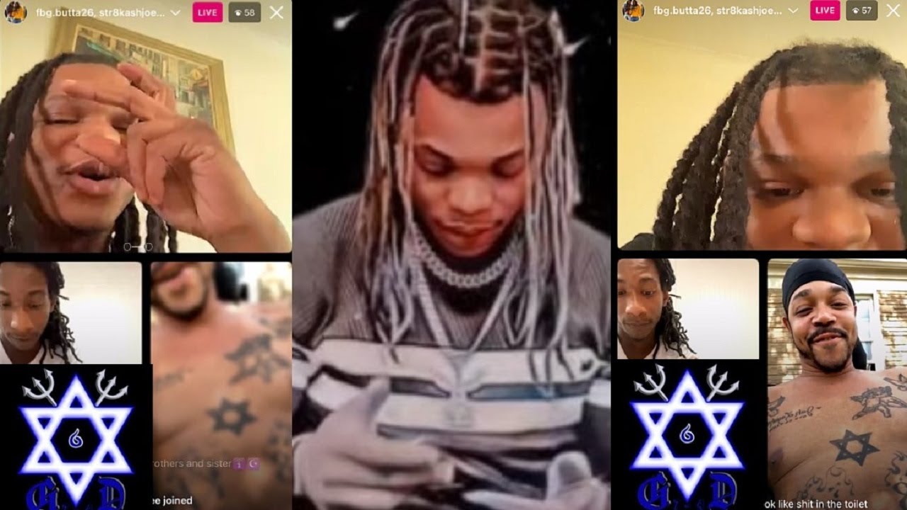 FBG Duck affiliate FBG Butta Speaks to Gangster Disciples "Throwing Up